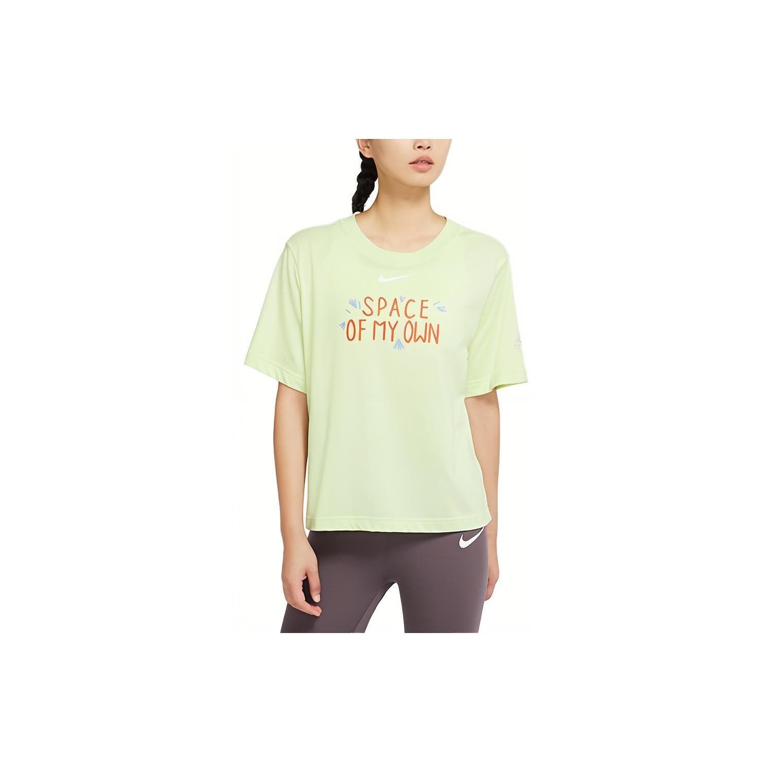 Nike (WMNS) AS W NK DF B. GARDEN SS Tee LIME ICE Women s DM7913-303 M