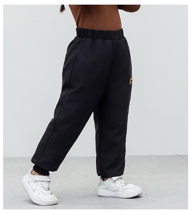 Children's Winter Down Pants - Thick, Warm, Fashionable Outerwear for Boys and Girls, Available In Small, Medium, Large Sizes