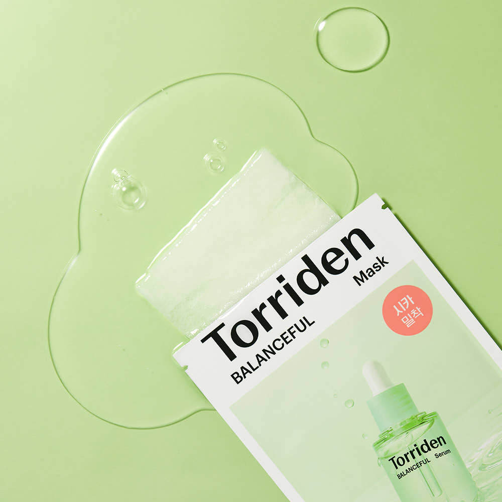 Torriden BALANCEFUL Cica Soothing Mask 10 Sheets