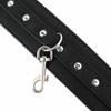 PU Leather Body Bondage Black Handcuffs Sex Toy Slave BDSM Chastity Belt Sex Furniture