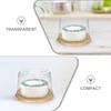 50 Pcs Plastic Cake Containers Favor Boxes Container with Clear Lids for Desserts Cake Packaging Box for Parties Home