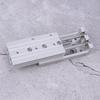 MXS12 Pneumatik-Führungsschienenzylinder Hochpräzise Doppeltwirkend 12*2mm BohrungsgrößeMXS12‑50