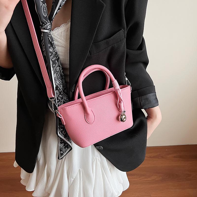 New Out Fashion Bag Versatile Solid Color Shoulder Messenger Bag