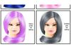 Wig Mannequin Head for Braiding, Styling, and Makeup Practice