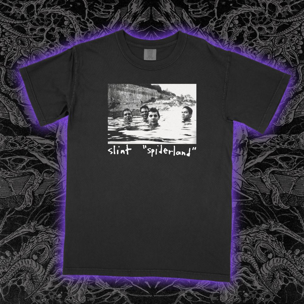 Slint Spiderland T-Shirt Vintage Post-Rock Band Graphic Tee Alternative Unisex