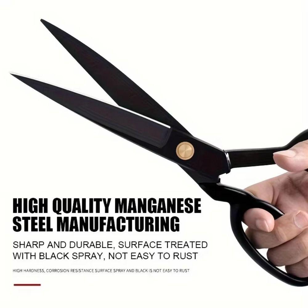 Ergonomic Fabric Scissors Anti-Rust Leather Cutting Scissors Pinking Shears  Embroidery Work