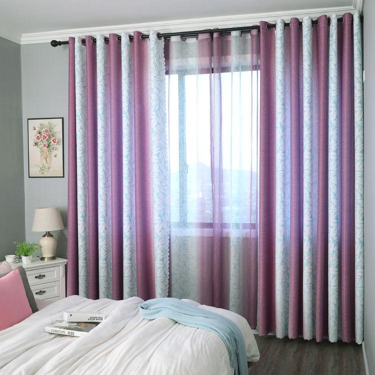 Ready Made Curtains Rose Wedding for Living Room Blackout Sided Print Elegant Romantic Floral Design Door Window Treatment