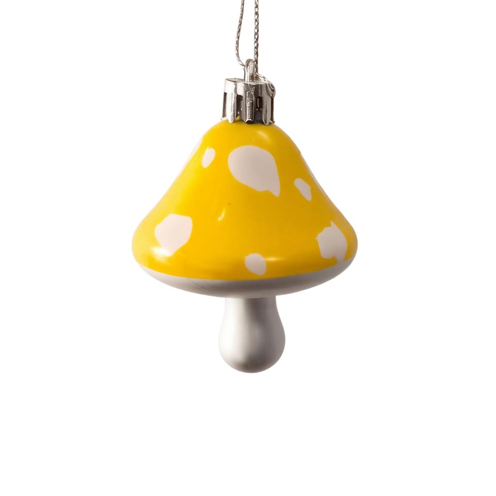 Faux Painted Plastic Hanging Ornaments for Festival and Christmas Tree Decor