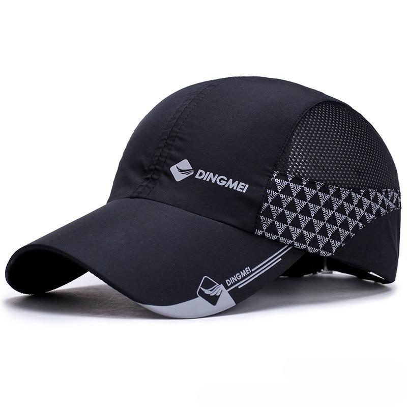 Baseballkappe Sommer Herren Damen Outdoor Sport Laufen Wandern Schweißkappe Männlich Schnelltrocknend Verstellbar Sonnenschutz Netz Truckerhut