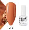 GELPOLISH Nail Art Set: Base, Top Coat, Transparent & White Gel Polishes