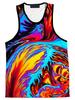 Summer Colorful Graffiti Graphic Tank Top Men 3D Printed Sport Gym Clothing Fashion Streetwear Vest Sleeveless Fitness Tops