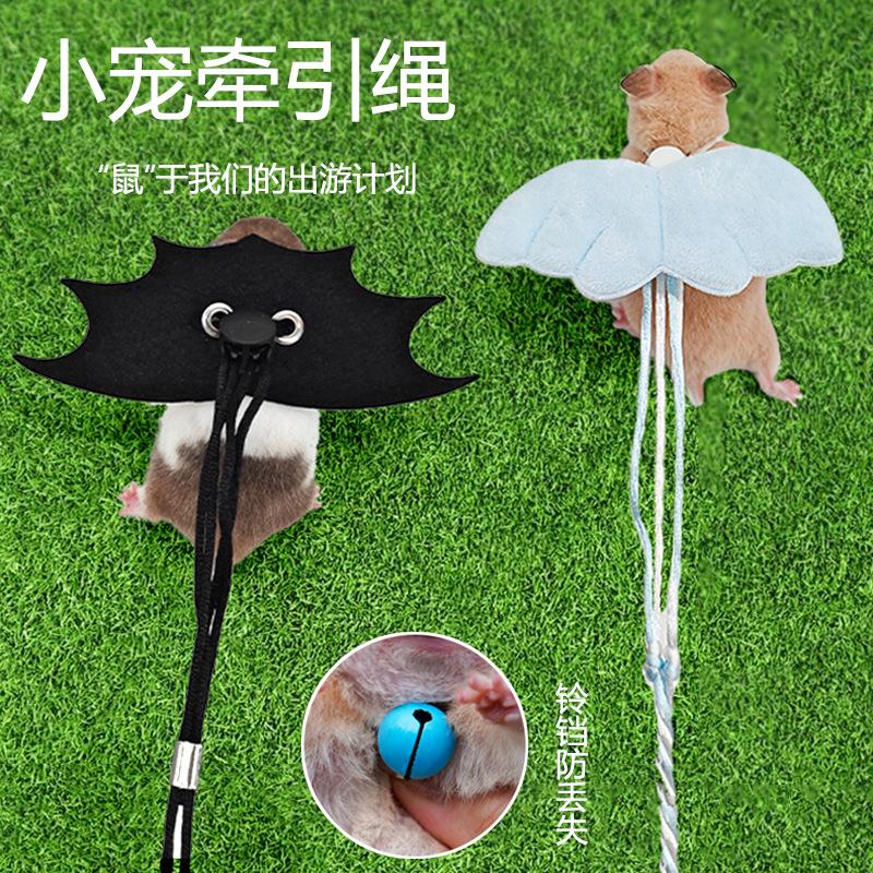 Pet Vest & Leash for Small Animals: Hamster, Squirrel, Guinea Pig, Chinchilla, Golden Bear