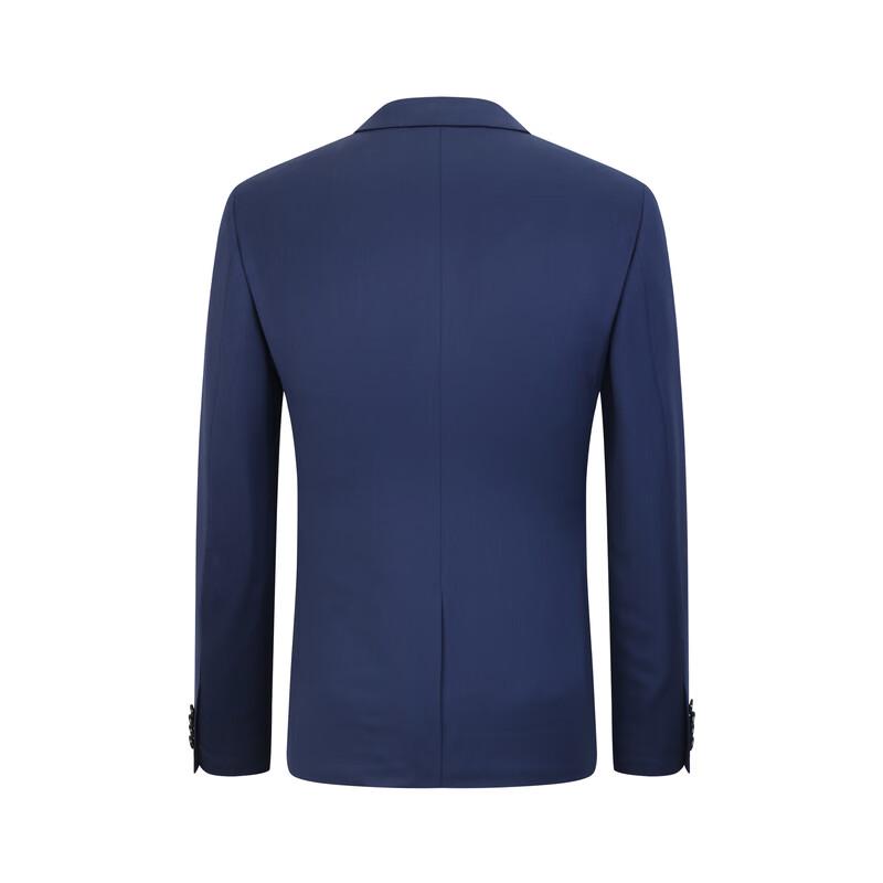 YOUNGOR Men's Business Easy-Care Wool Blend Jacket
