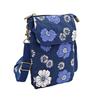 New Adjustable Strap Crossbody Bag Print Five-layer Phone Purse Fresh Pastoral Handbags Women