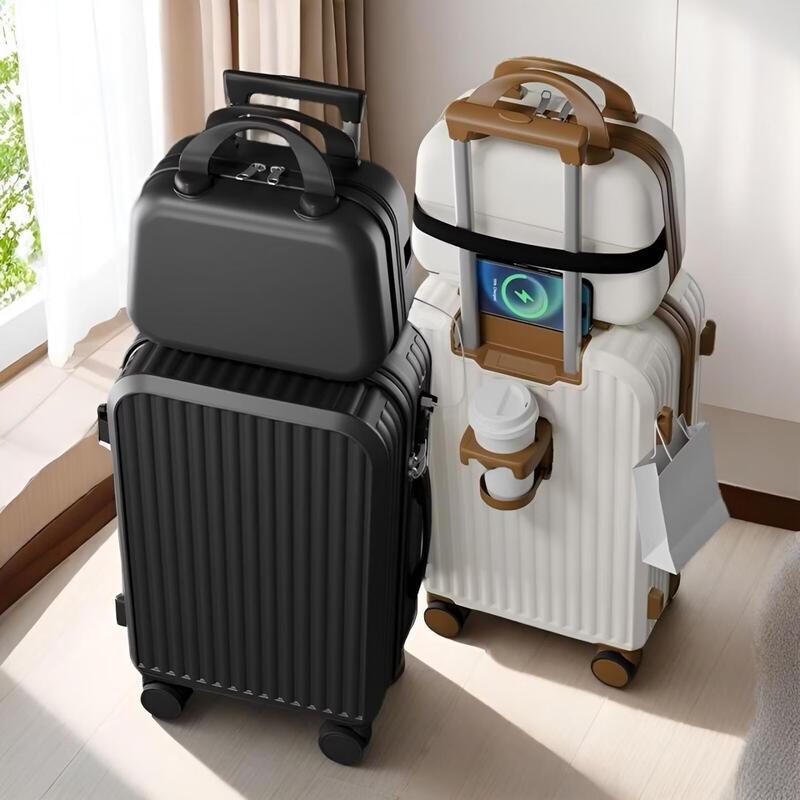 DCLOUD Hardside Spinner Luggage with Password Lock
