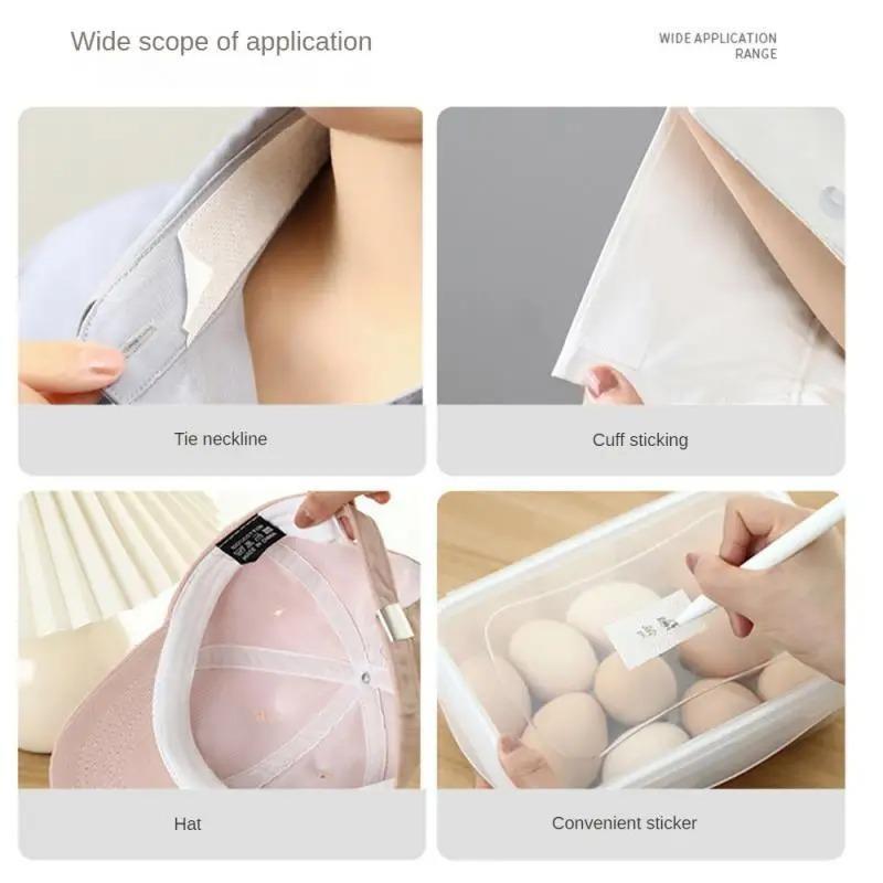 3m/5m/8m Hat Shirt Collar Anti-dirty Grime Protector Fixing Sticker Rolled Sweat-absorbent Tape Self-adhesive Disposable Tape