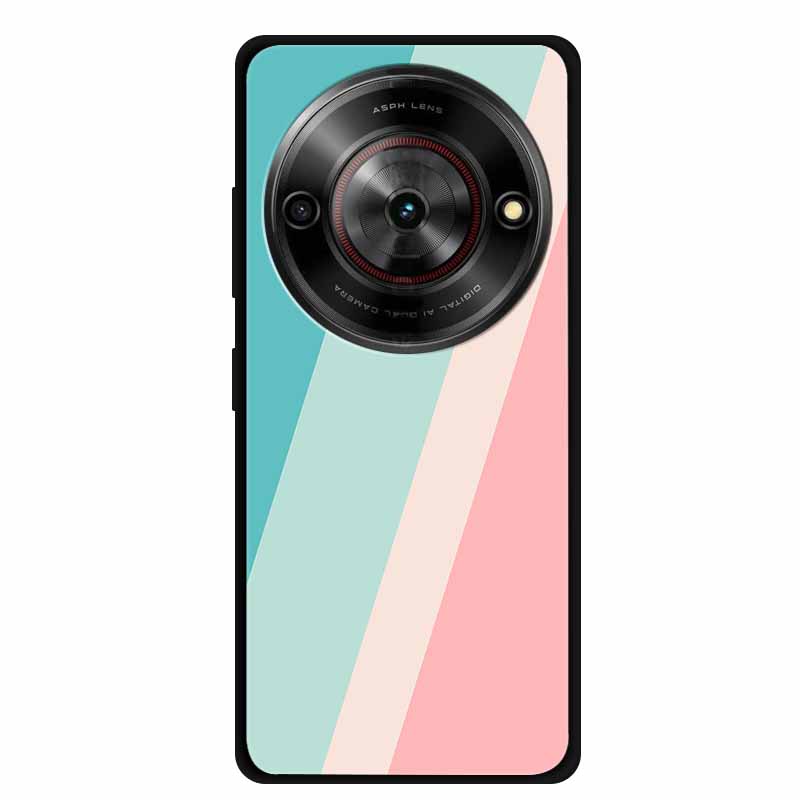 

For ZTE Blade A75 5G Case Coque Soft Silicone Phone Funda For BladeA75 A 75 5G Back Cover ZTE A75 5G Color Gradient Marble Cases Blade A75 5G