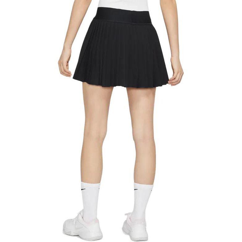 Nike Gonna da tennis plissettata Court Dri-FIT Advantage da donna Nera DR6850-010