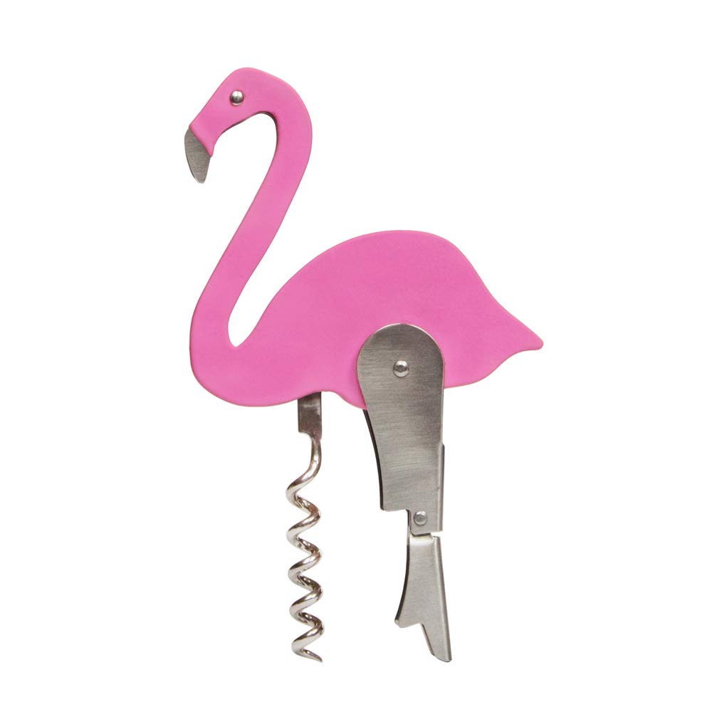 

SUCK UK Flamingo Bottle Opener Cork Opener рожевий