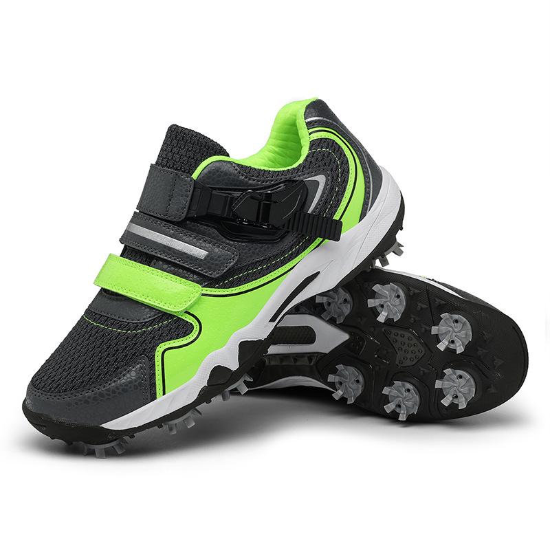 F-476 Unisex Spiked Golf Shoes - Non-Slip Outdoor Casual Caddy Footwear 46