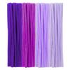 Qikaal Craft Mall Color Mix Purple Series Flower Wire 6 Mm Approximately 100 Sticks Art DIY Decorations Shaping Materials School Handmade Supplies