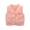 SCIONE 2019 Autumn and Winter Boys and Girls Cotton Vest Children Plush Vest Baby Warm Vest
