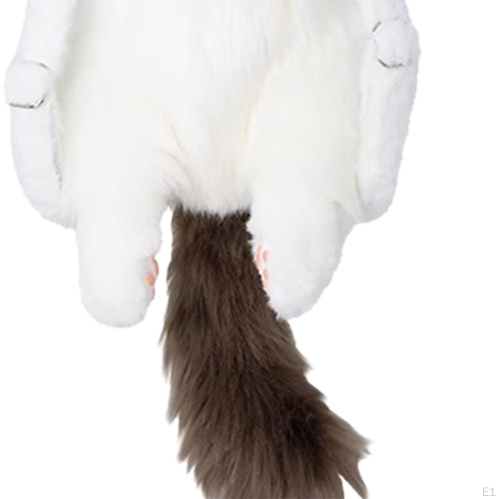 Милый плюшевый кот рюкзак кошелек мягкие игрушки для детей любителей домашних животных — фото 3