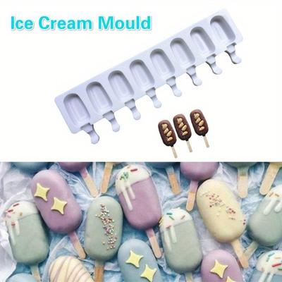 Silicone Ice Cream Mould Popsicle Diy Mold Dessert Maker