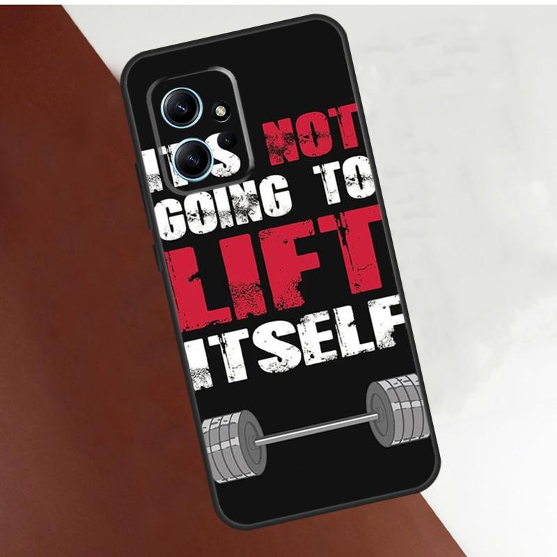 Bodybuilding Gym Fitness Case For Xiaomi Redmi Note 14 10 11 12 13 15 Pro Plus Cover For Redmi 15 14C 12C 10C 13C 15C
