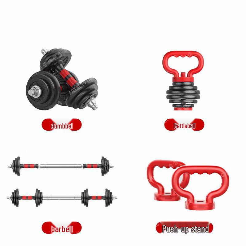ART&LIVING Adjustable Cast Iron Dumbbell Set