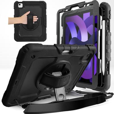 MS Factory iPad Air 5th Generation Case (Compatible with 4th Generation, Air5, Air4, Pro 11-inch, 4th/3rd/2nd/1st Generation iPads) - Shockproof, Pen