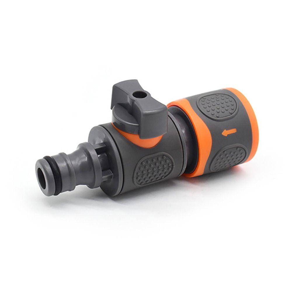 1Pcs Stop Water Pipe Tube Ball Valve Garden Irrigation Quick Connector Durable Hose Adapter