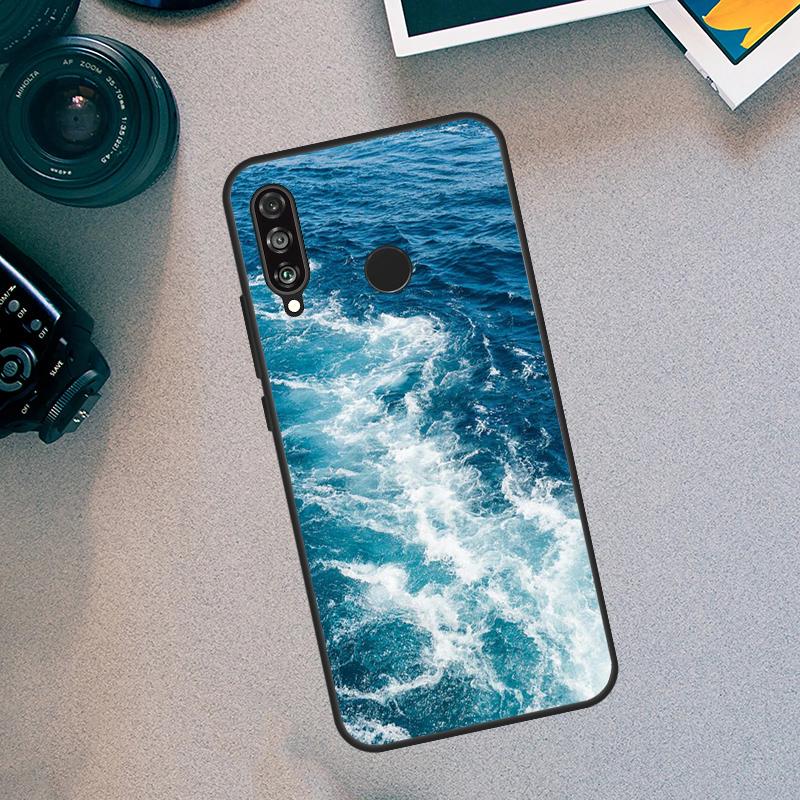 

Чехол с синим морем и океанскими волнами для Huawei Nova 10 9 SE 3i 7i 11i 11 Pro 5T Y60 Y61 Y70 Y90 Y91 P20 P30 P40 Lite Huawei Nova 10
