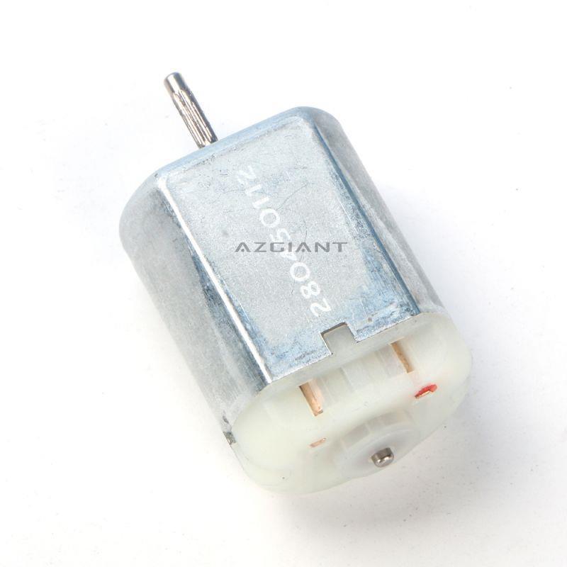 9.8mm FC-280 car central door lock motor 12000RPM clockwise