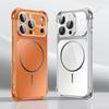 Magnetic Phone Case For iPhone 17 13 14 15 16 Pro Max Air Magsafe Official Big Windows Shockproof Protector Cover