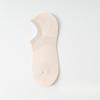 Female Summer Thin Cotton Breathable Sweat Absorbable Non Slip Heel Boneless Invisible Socks