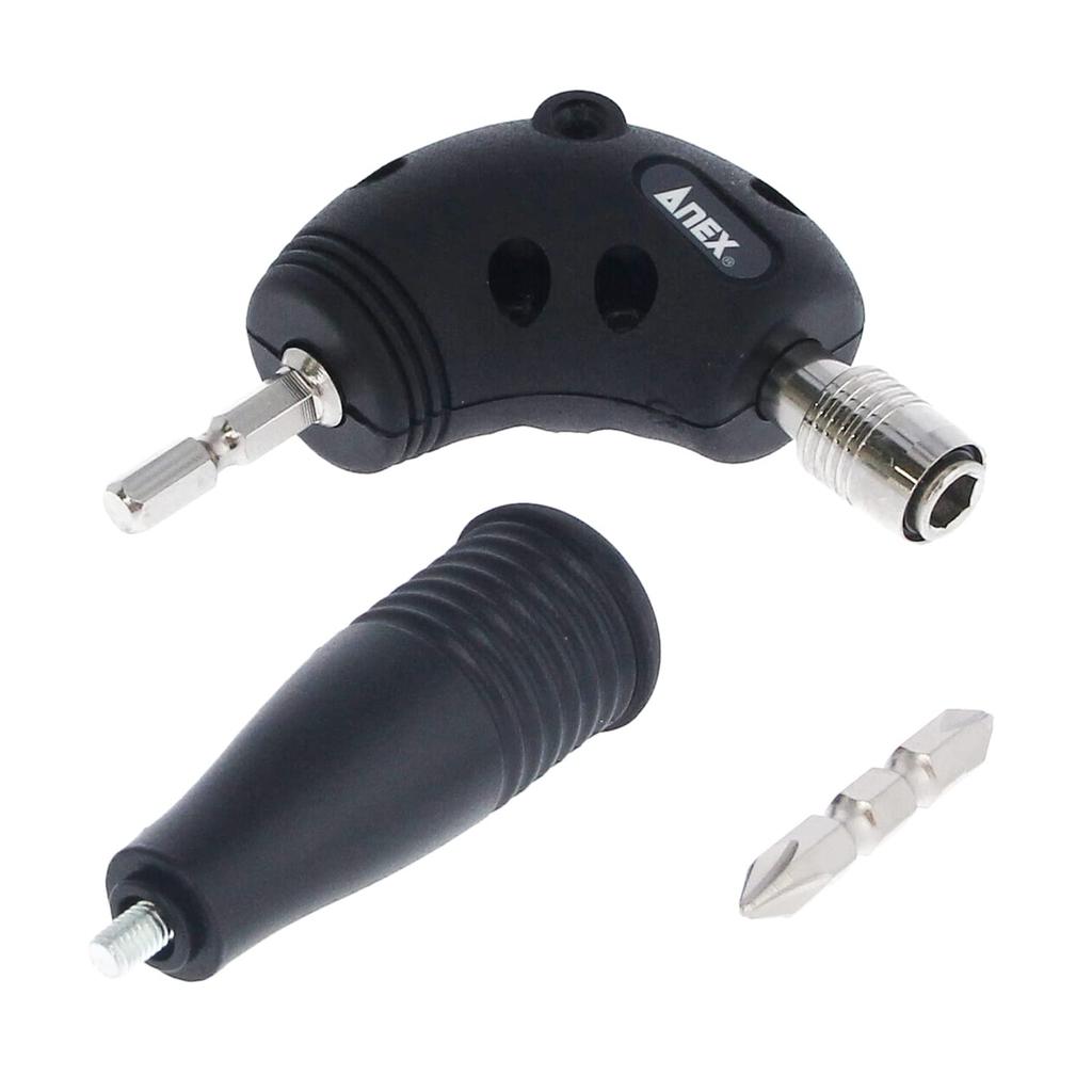 Adaptér Yoita Riki YRK pro elektrický šroubovák, černý, typ L, YRK-520