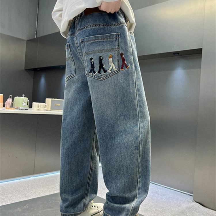 Kinderkleding Jongenskleding Lente Kleding Broeken voor Lente- en Herfststijlen Knappe Jeans voor Lente Jongens