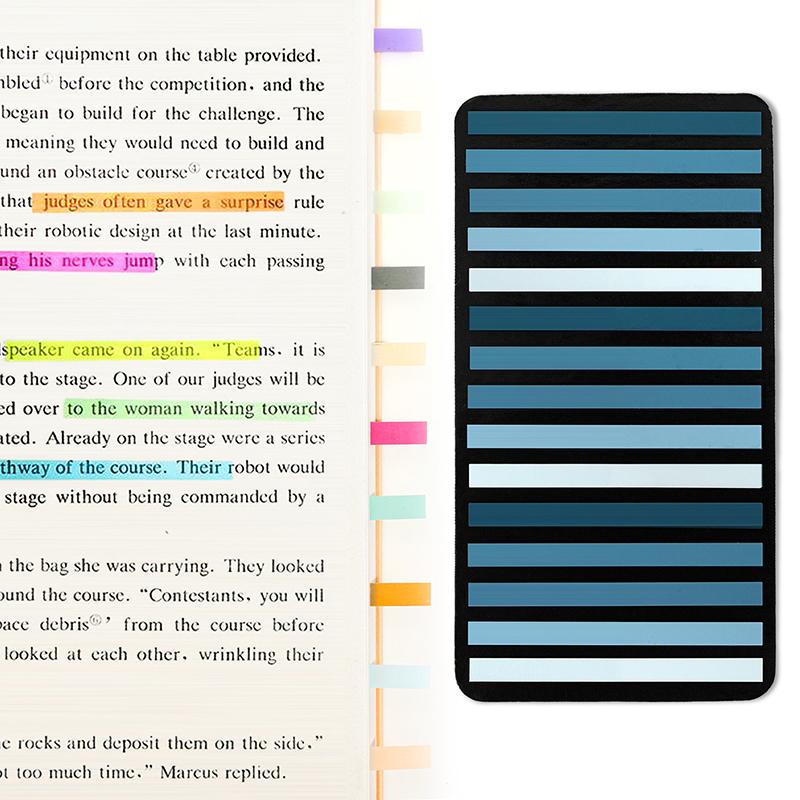 300Sheets Translucent Sticky Note Pad Clear Sticky Notes Long Page Markers Index Tab For Office School Supplies Planner Memo