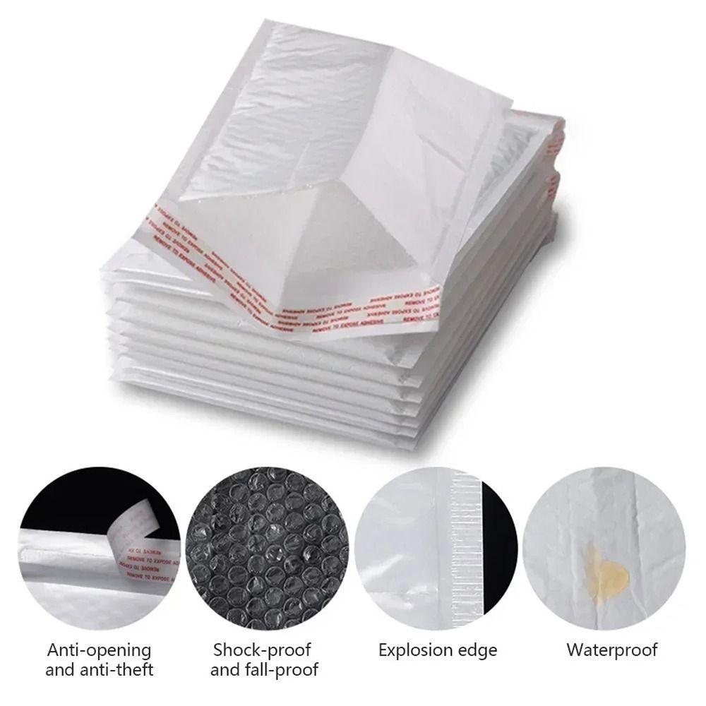 20Pcs Bubble Padding Foam Envelope Bags Soft Padded Shipping Envelopes  Shipping Packaging
