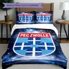 3pcs Duvet Cover Set (1*Duvet Cover + 2*Pillowcase, Without Core), PEC Zwolle Print Bedding Set, Bedroom Decor, All‑Season, Birthday Gift