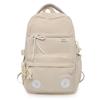 Schoolbag new collegiate style bow backpack, Korean style INS high-value candy color, large-capacity backpack for middle and high school students