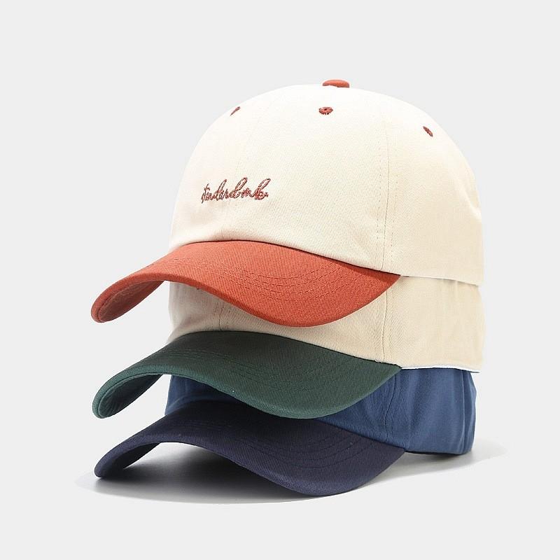 Street Style Baseball Cap With Embroidery And Curved Brim For Casual Wear