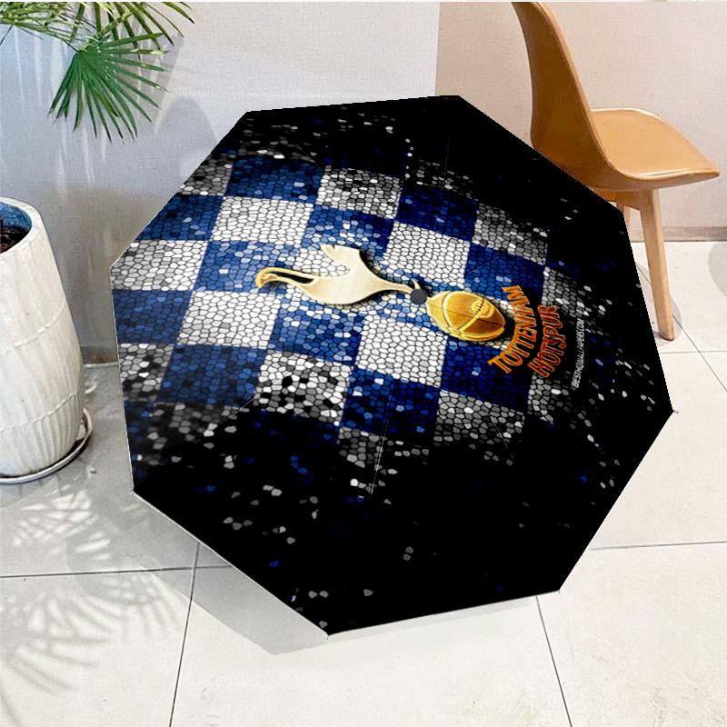 Fc Crest Design Printed Automatic Umbrella, 8-Frame for Travel, camping, Casual Umbrella, Essential Gift for  for family and friends