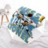 Messi, Lionel Automatic Opening and Closing Umbrella, Compact Travel Umbrella, Lightweight and Portable, Suitable for Beach Commuting Busine