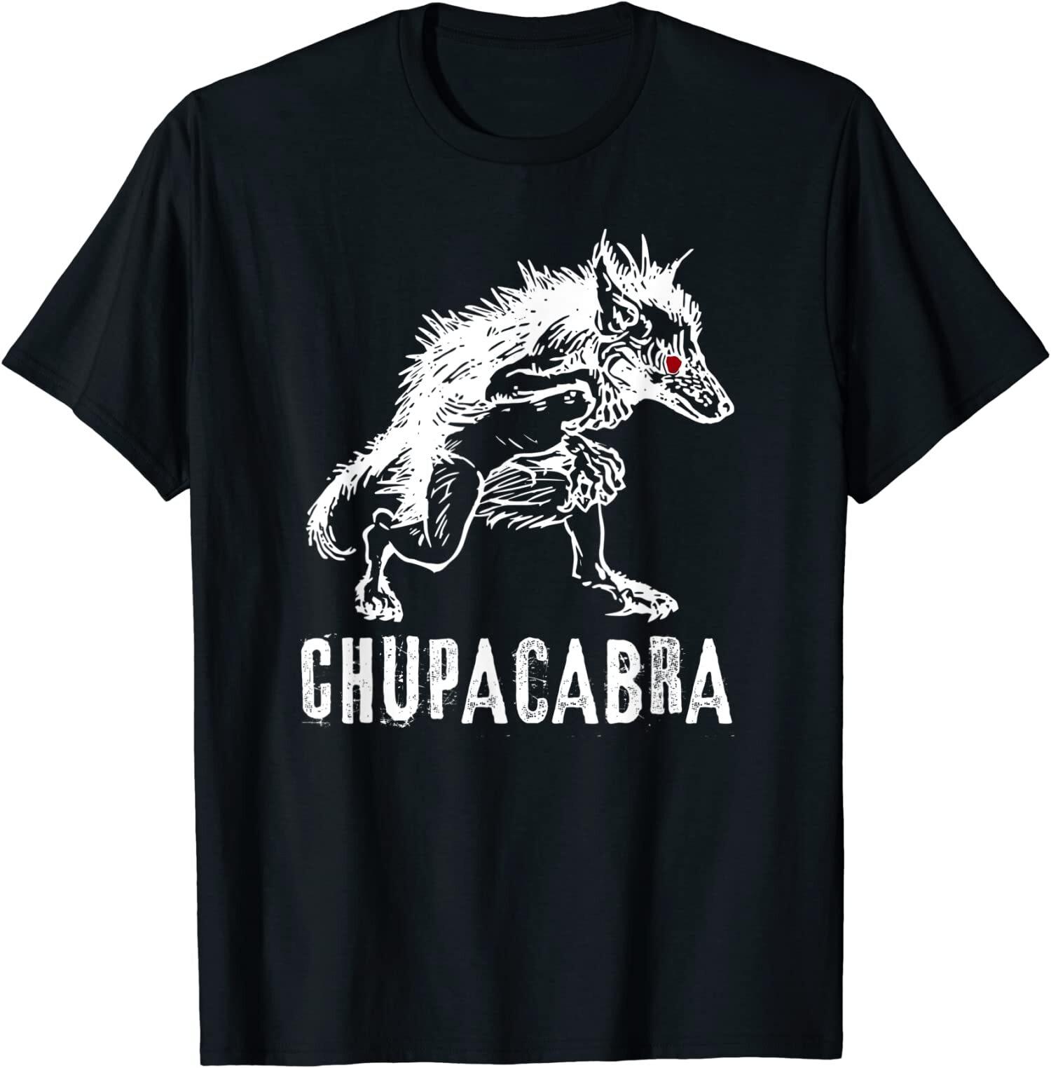 NEW LIMITED Chupacabra Folklore Cryptid Monster Tee T-Shirt S-3XL Unisex T-Shirt S