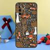 Autumn Leaves Fall Fox Case For Samsung Galaxy A36 A56 A26 A16 A06 A13 A33 A53 A15 A35 A55 A34 A54 A12 A32 A52 A17
