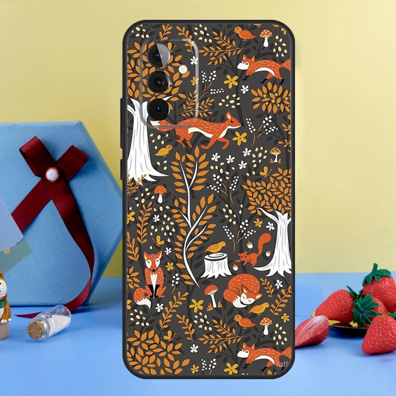 

Autumn Leaves Fall Fox Case For Samsung Galaxy A36 A56 A26 A16 A06 A13 A33 A53 A15 A35 A55 A34 A54 A12 A32 A52 A17 Samsung A22 4G