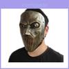 Slipknot Halloween Mask With Clown Face And Zipper Mouth For Costume Parties