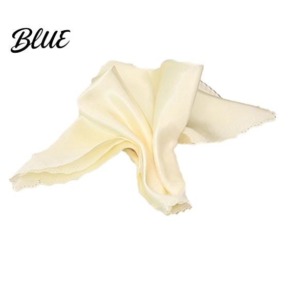 Scalloped Edge Napkins Satin Napkin Solid Color Glossy Cloth 17x17 Inch Commercial Grade Reusable Silky Dinner Napkin for Weddings Parties